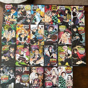 Demon Slayer Complete Set Volumes 1-23 with Premium by Koyoharu Go